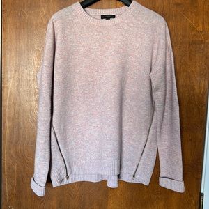 J Crew Pink Wool Sweater S